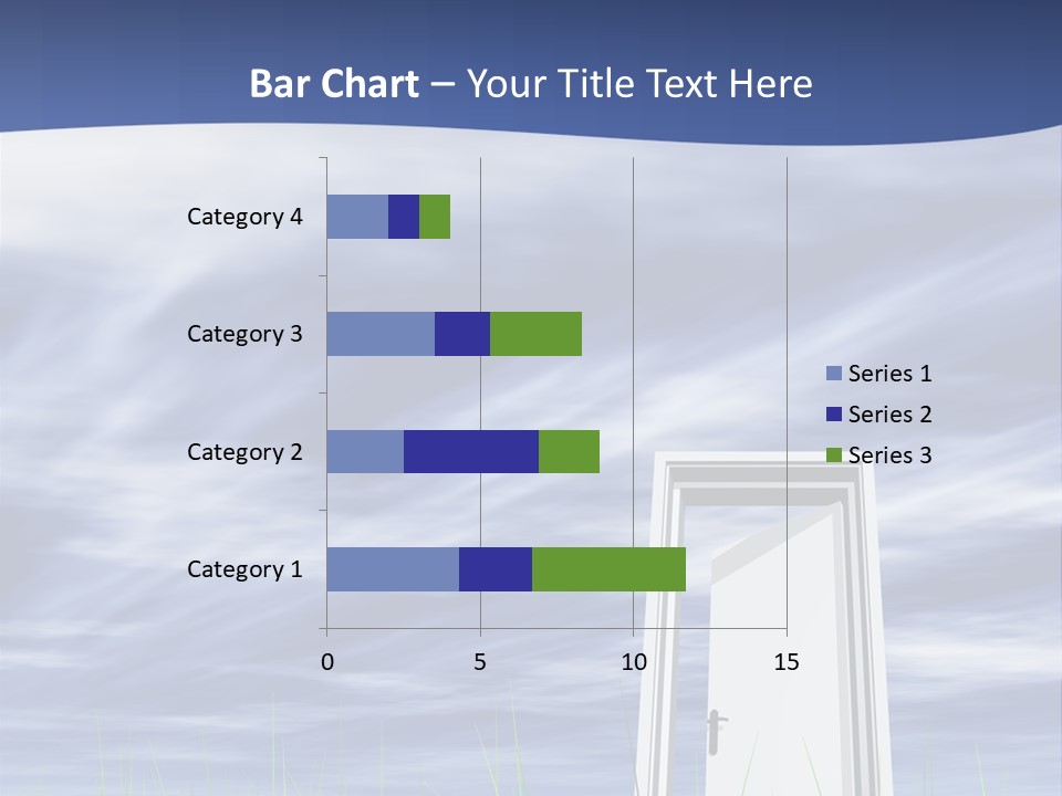 Banner Door Trust PowerPoint Template