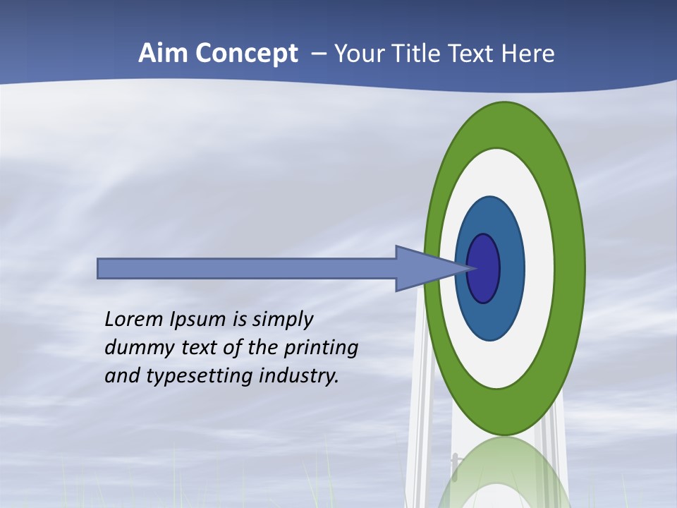 Banner Door Trust PowerPoint Template