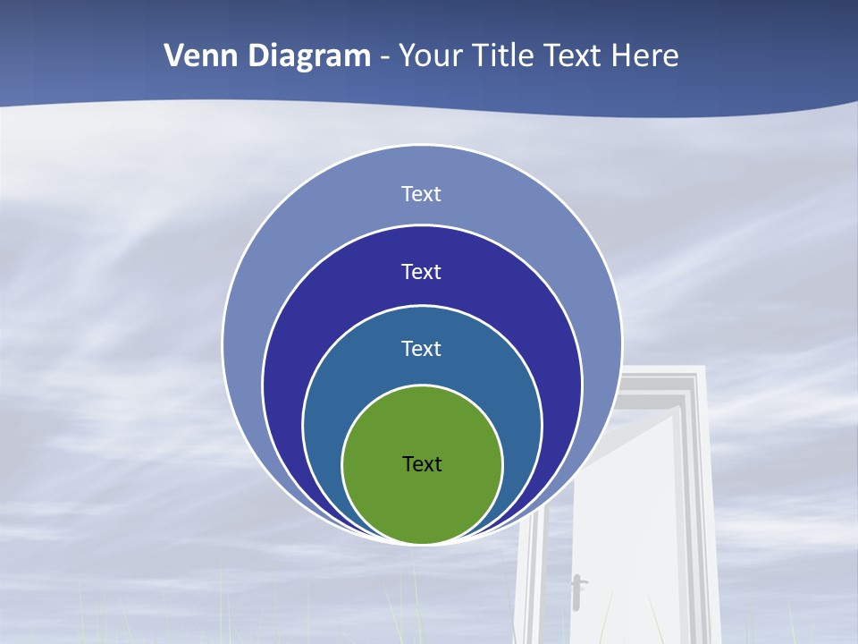 Banner Door Trust PowerPoint Template