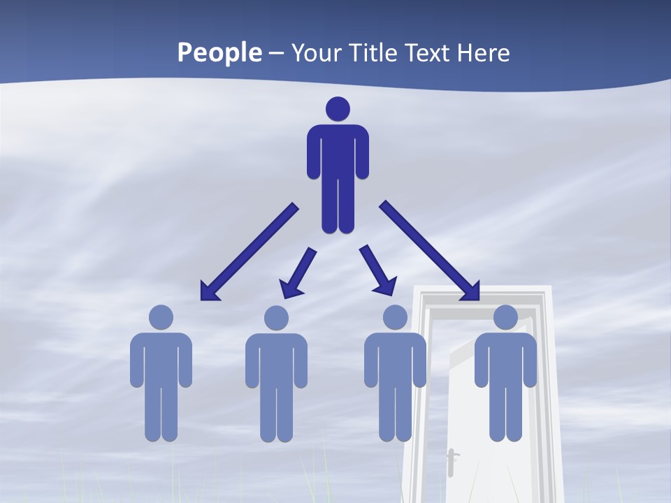 Banner Door Trust PowerPoint Template