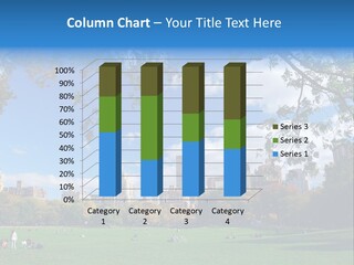 New Garden Blue PowerPoint Template