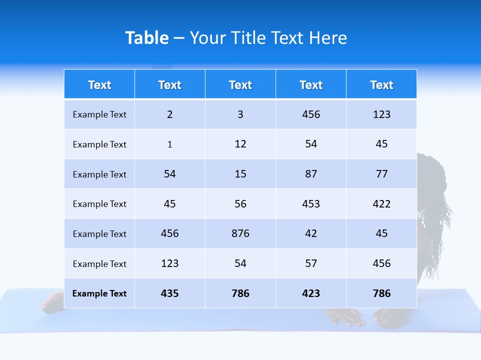 Physical Sportswear Agility PowerPoint Template