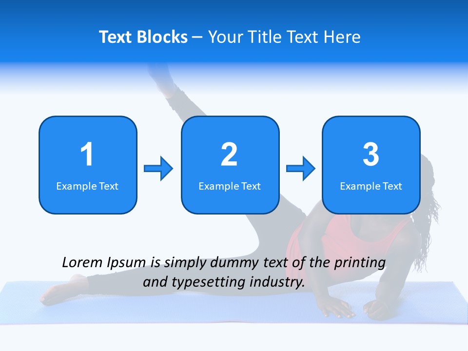 Physical Sportswear Agility PowerPoint Template