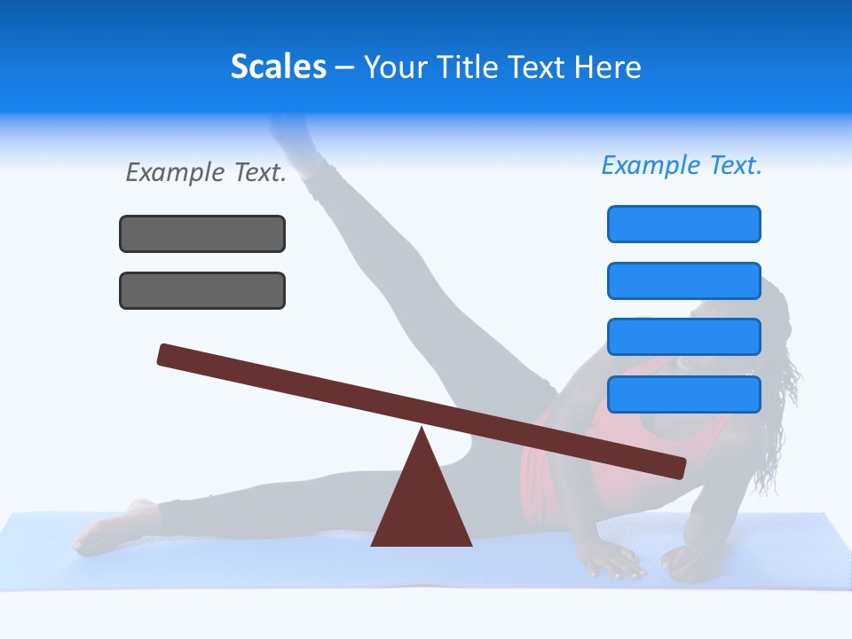 Physical Sportswear Agility PowerPoint Template