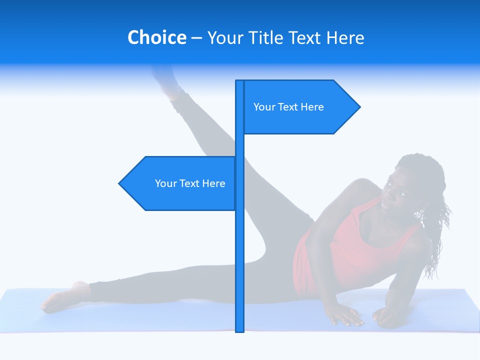 Physical Sportswear Agility PowerPoint Template