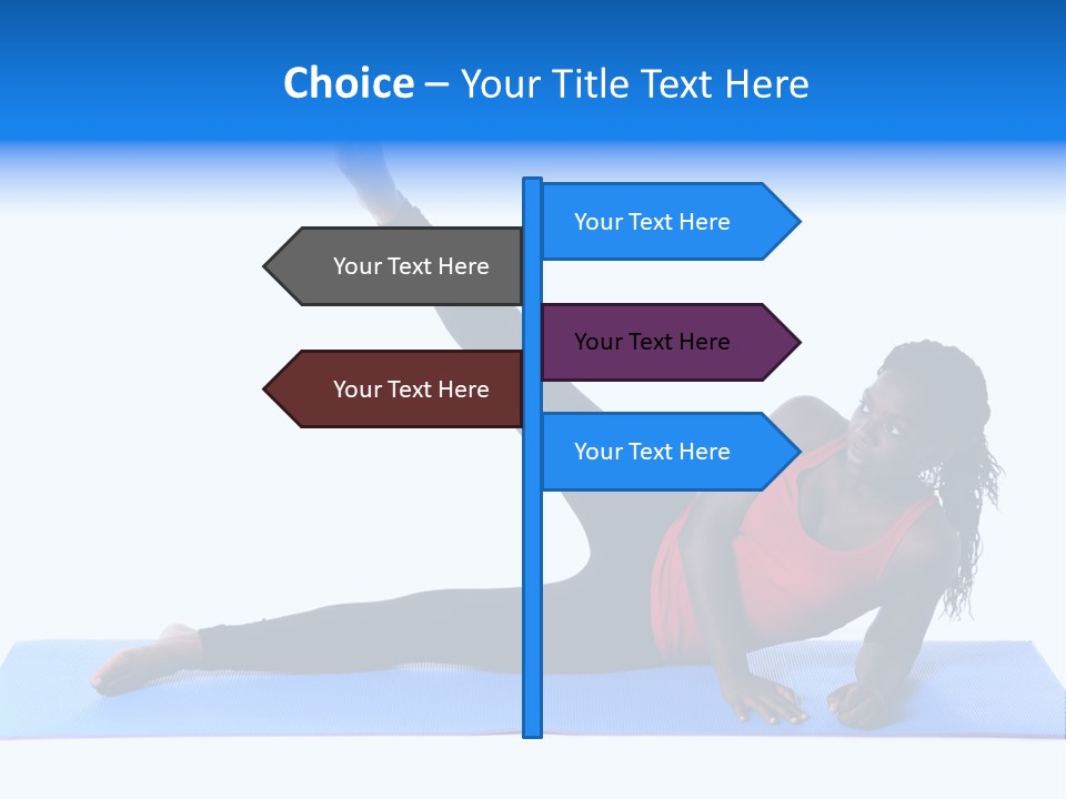 Physical Sportswear Agility PowerPoint Template