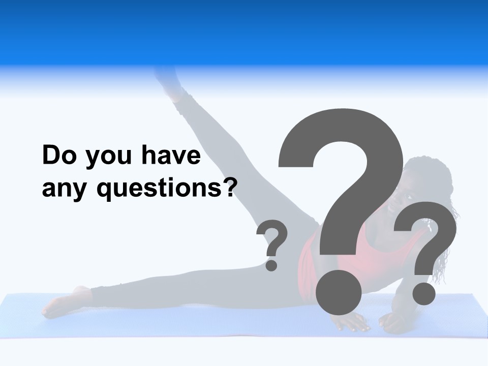 Physical Sportswear Agility PowerPoint Template