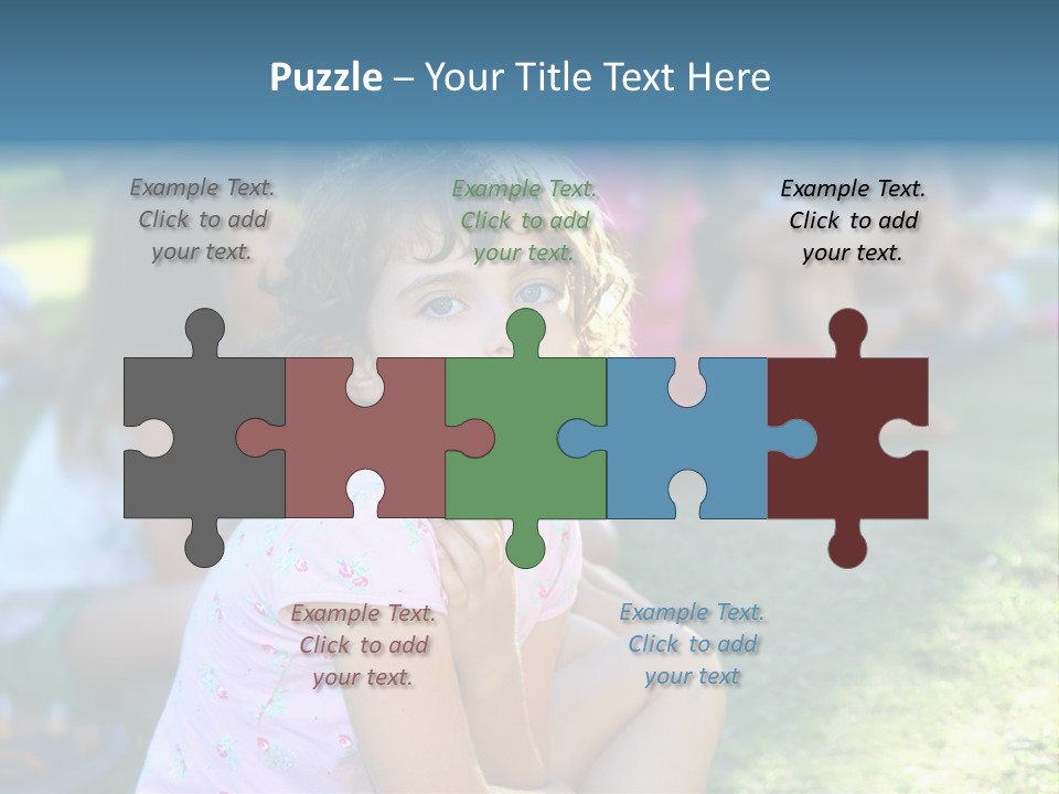 Day Pupil Female PowerPoint Template