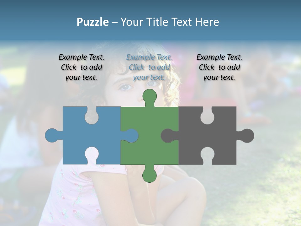 Day Pupil Female PowerPoint Template