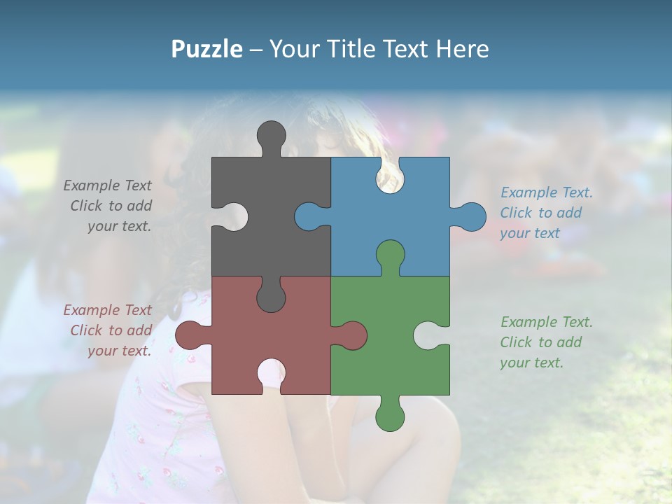 Day Pupil Female PowerPoint Template