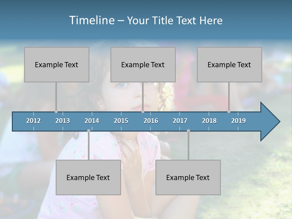 Day Pupil Female PowerPoint Template