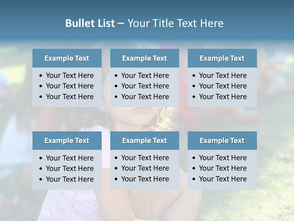 Day Pupil Female PowerPoint Template