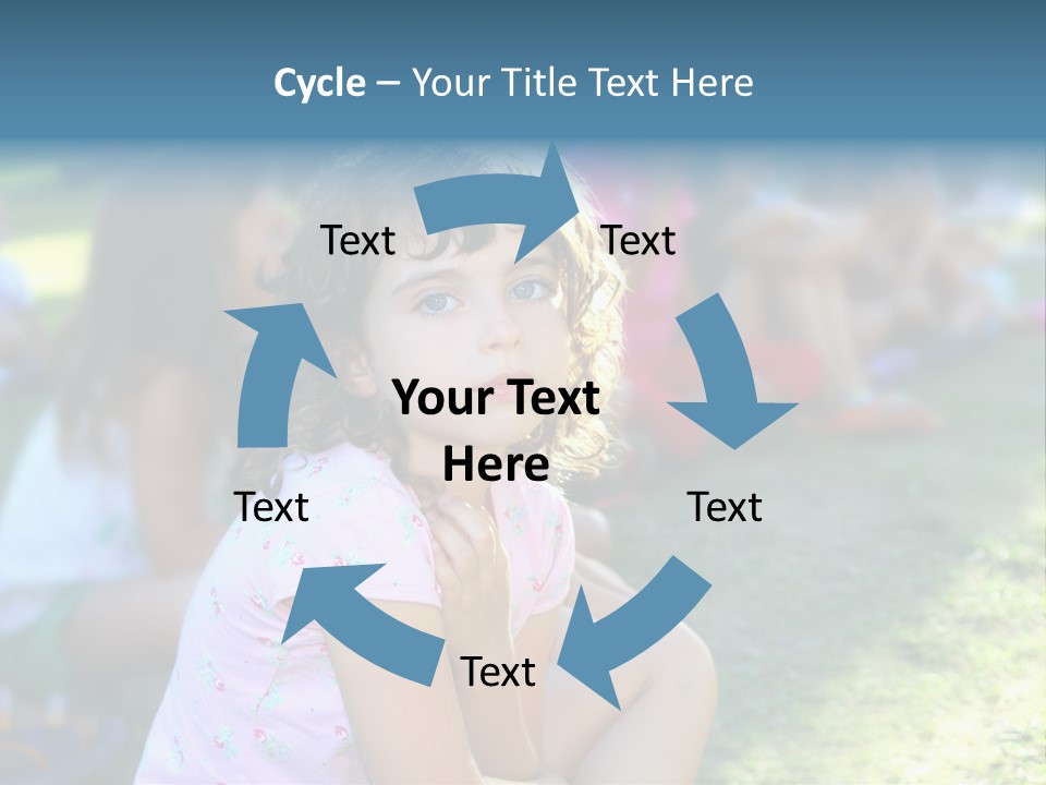 Day Pupil Female PowerPoint Template