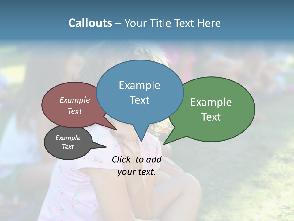 Day Pupil Female PowerPoint Template