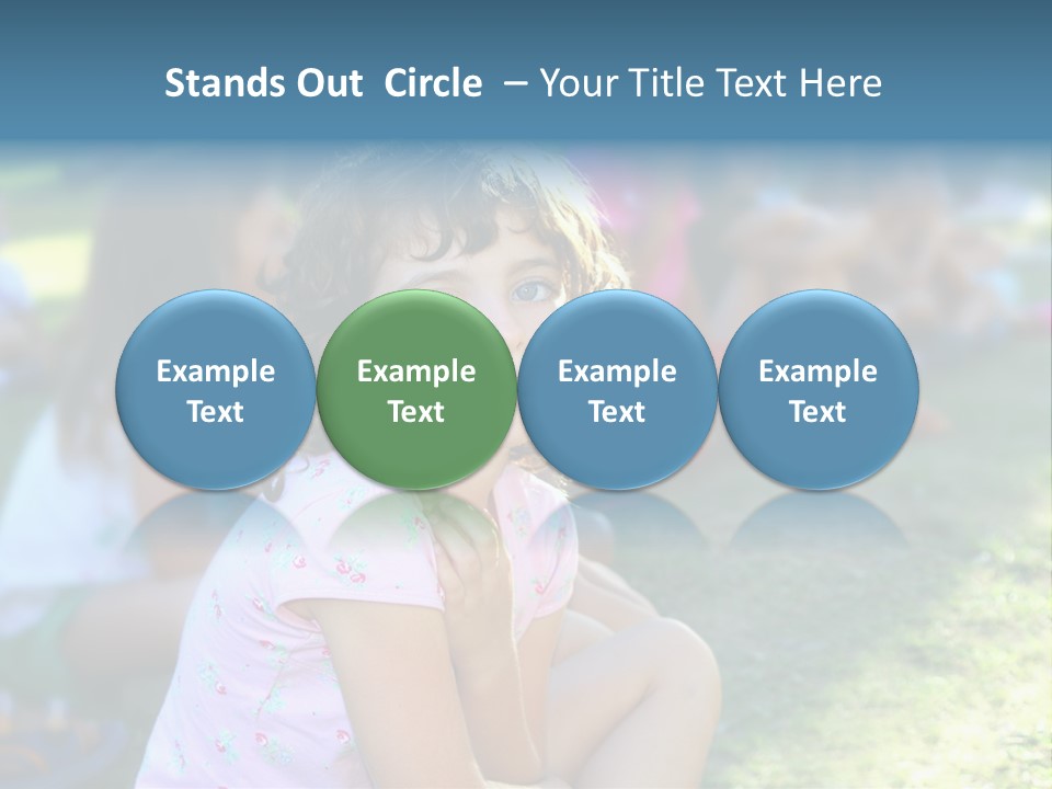 Day Pupil Female PowerPoint Template