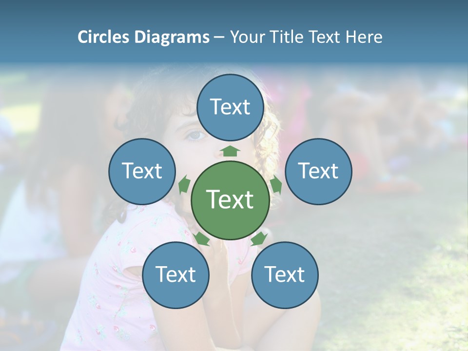 Day Pupil Female PowerPoint Template