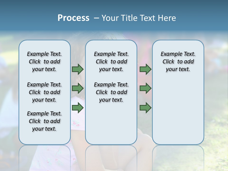 Day Pupil Female PowerPoint Template