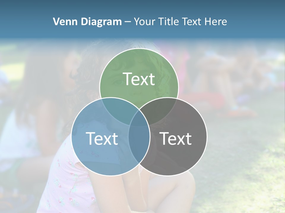 Day Pupil Female PowerPoint Template