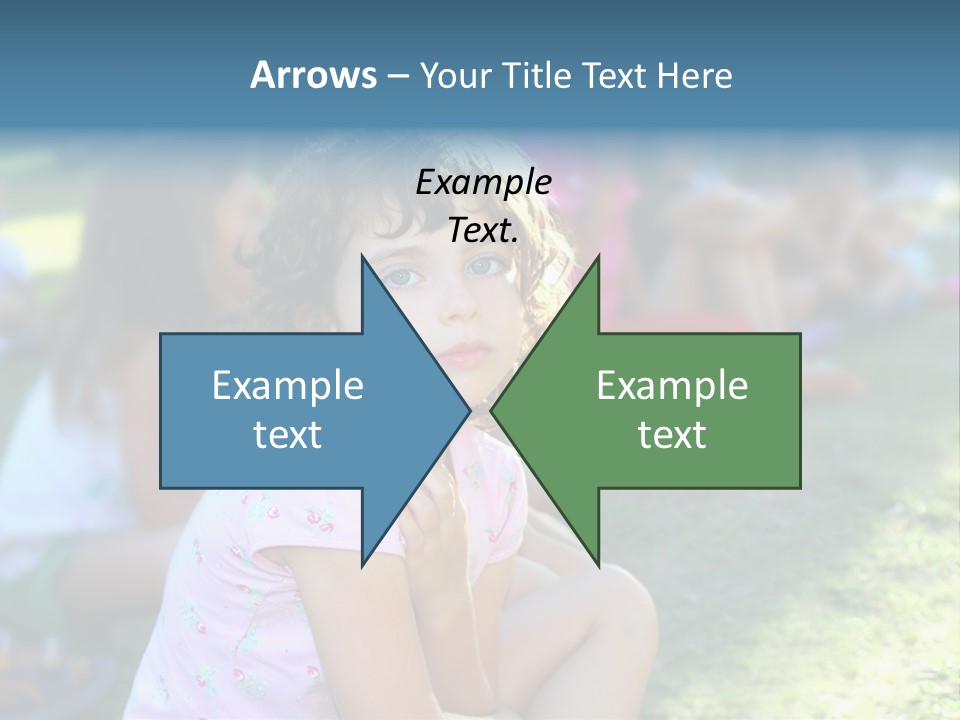 Day Pupil Female PowerPoint Template