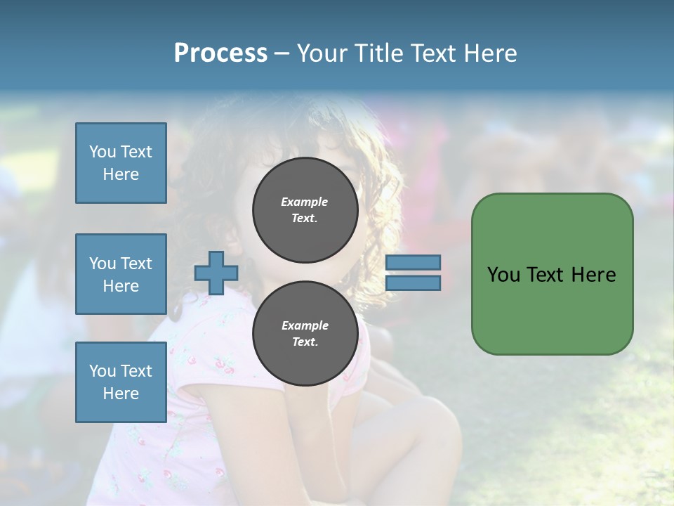 Day Pupil Female PowerPoint Template
