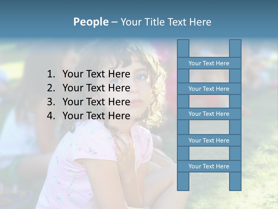 Day Pupil Female PowerPoint Template
