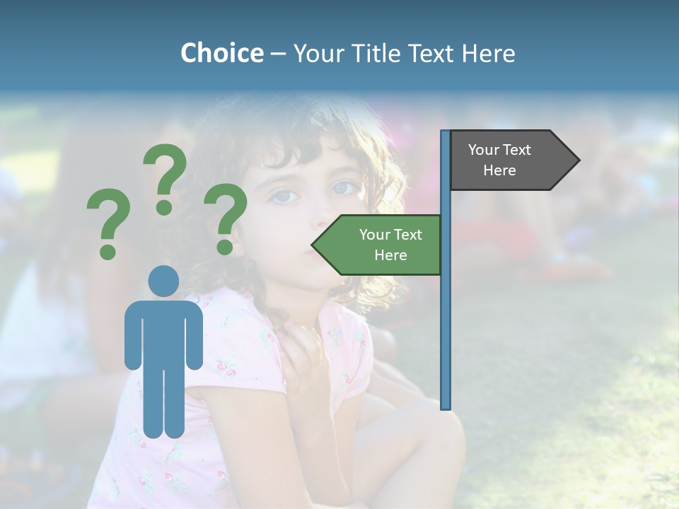 Day Pupil Female PowerPoint Template