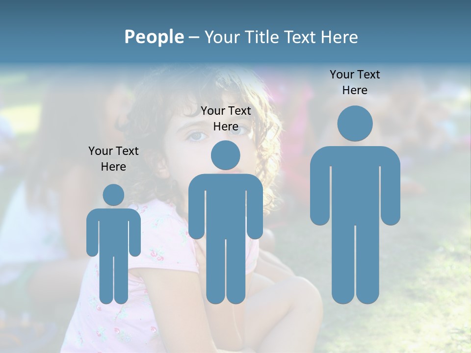 Day Pupil Female PowerPoint Template