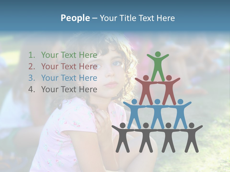 Day Pupil Female PowerPoint Template