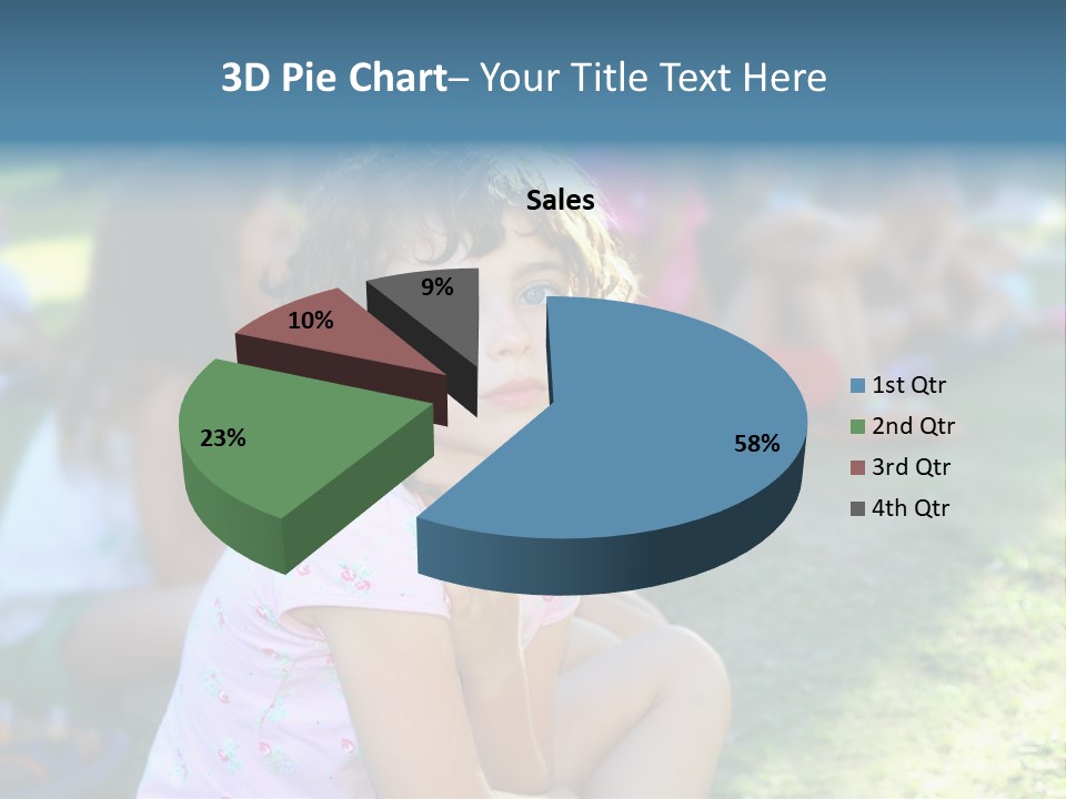 Day Pupil Female PowerPoint Template