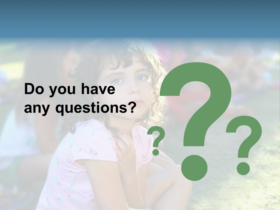 Day Pupil Female PowerPoint Template