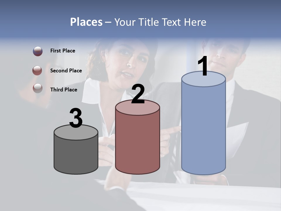 Corporate Photography Diverse PowerPoint Template