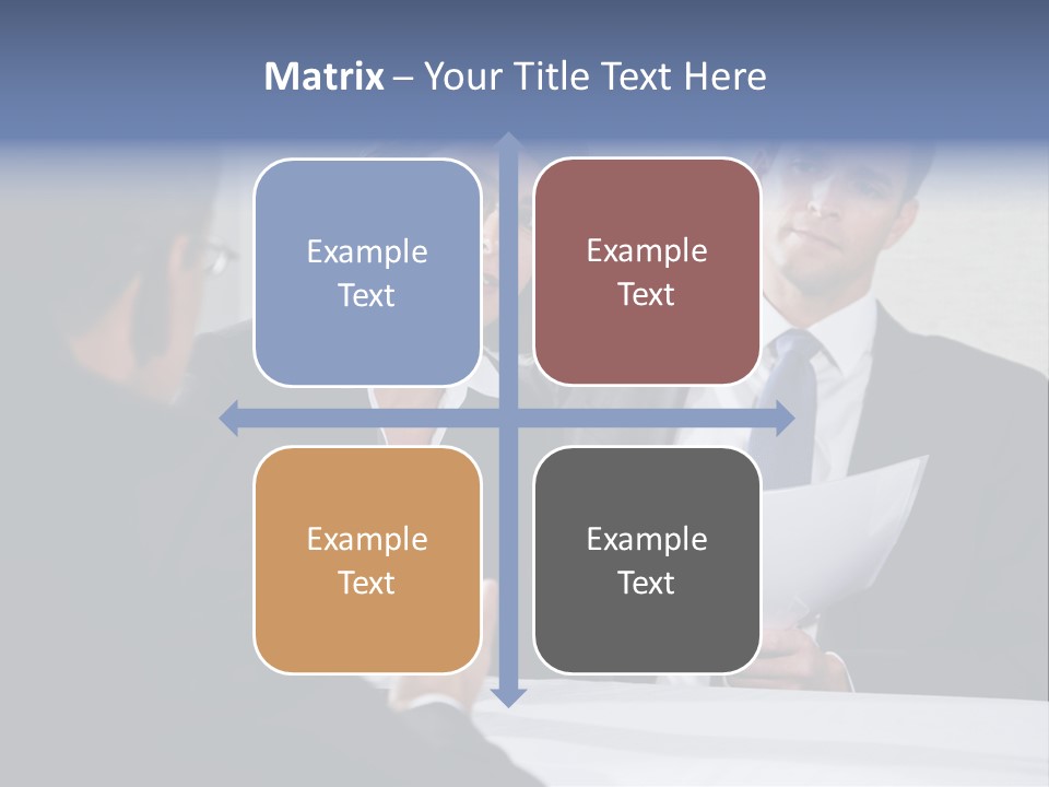 Corporate Photography Diverse PowerPoint Template