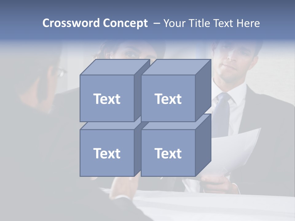 Corporate Photography Diverse PowerPoint Template