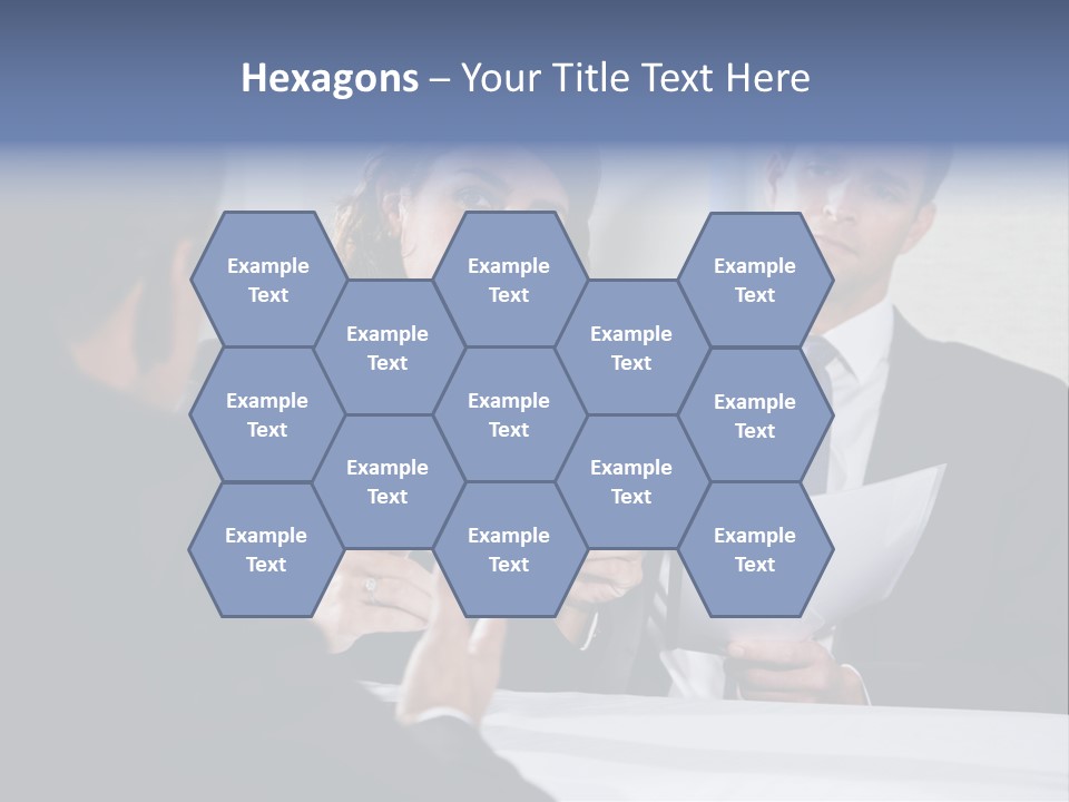 Corporate Photography Diverse PowerPoint Template