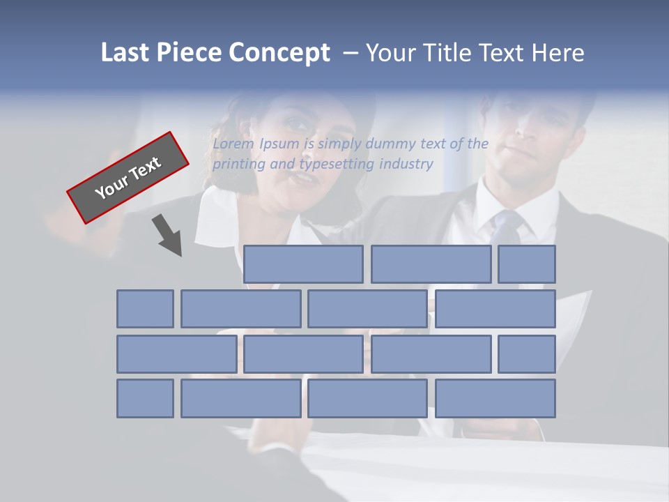 Corporate Photography Diverse PowerPoint Template