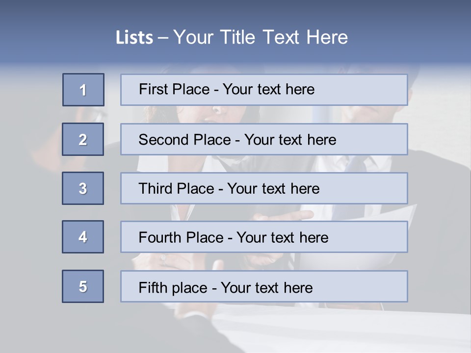 Corporate Photography Diverse PowerPoint Template