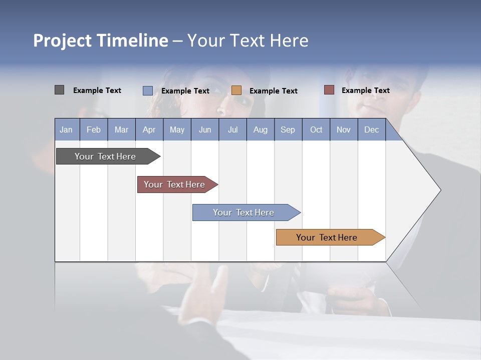 Corporate Photography Diverse PowerPoint Template