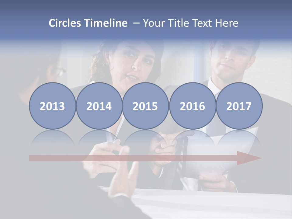 Corporate Photography Diverse PowerPoint Template