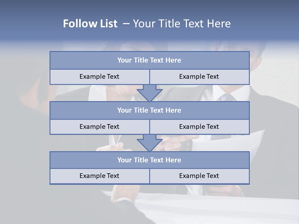 Corporate Photography Diverse PowerPoint Template