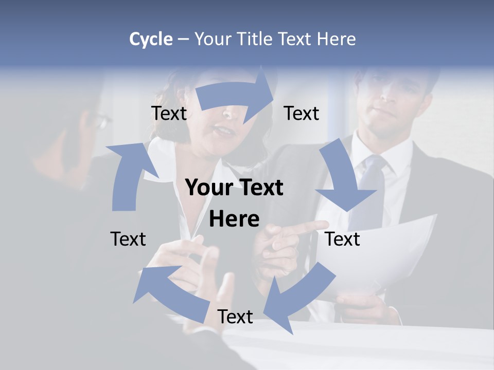 Corporate Photography Diverse PowerPoint Template
