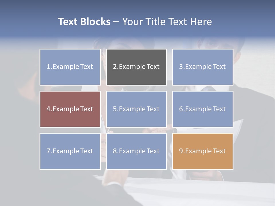 Corporate Photography Diverse PowerPoint Template