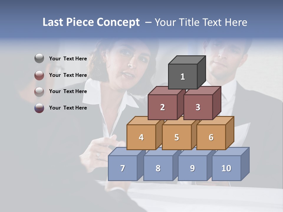 Corporate Photography Diverse PowerPoint Template