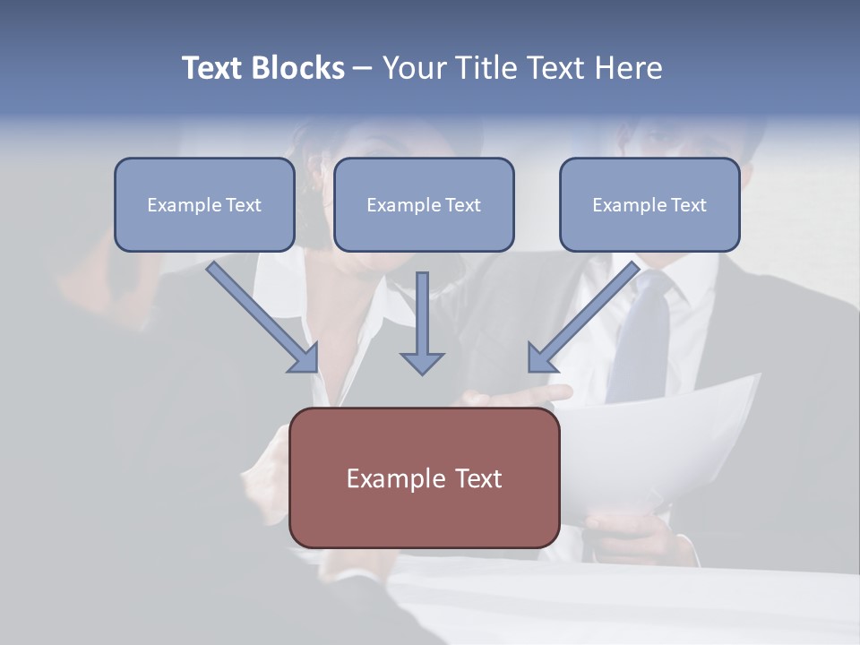 Corporate Photography Diverse PowerPoint Template