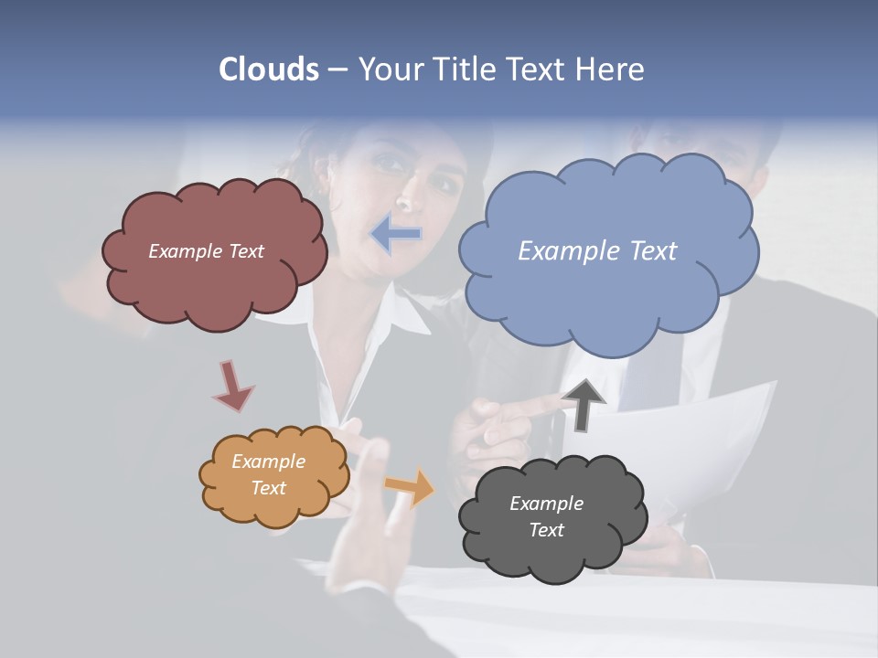 Corporate Photography Diverse PowerPoint Template