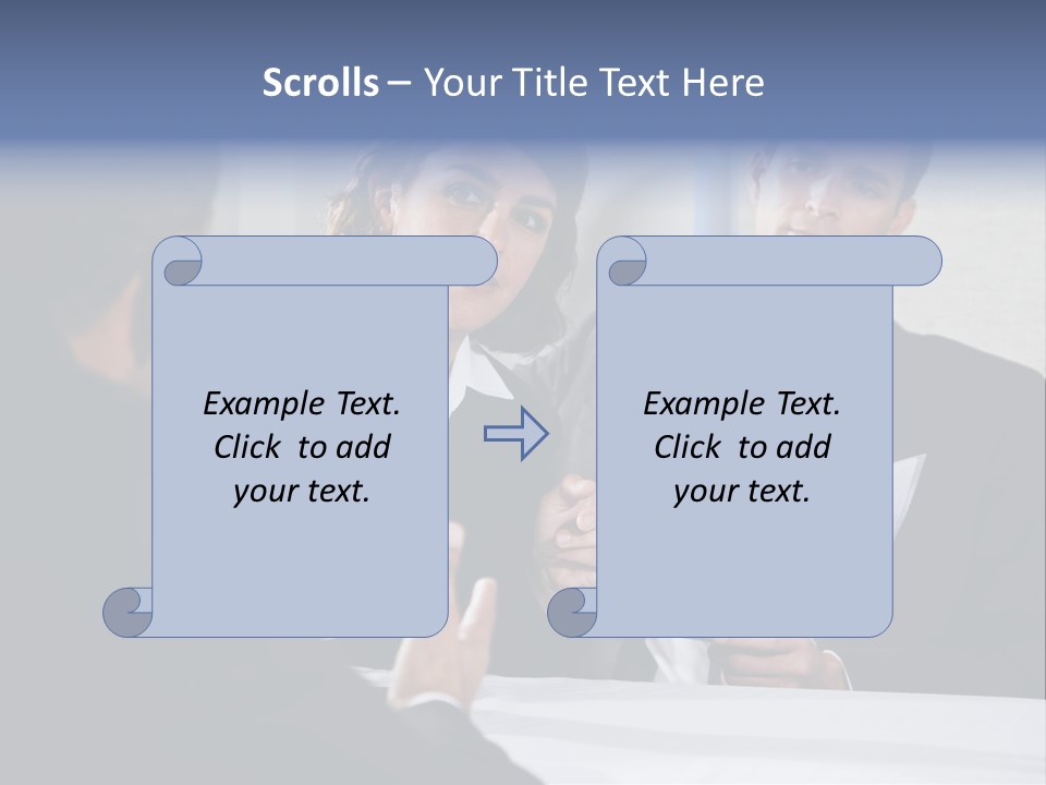 Corporate Photography Diverse PowerPoint Template