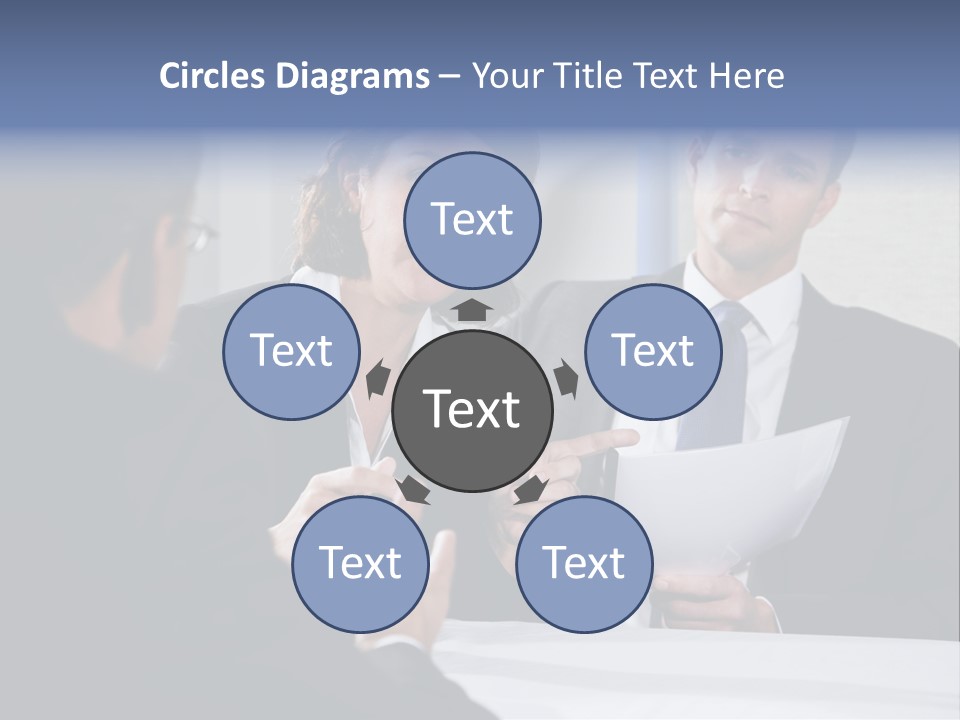 Corporate Photography Diverse PowerPoint Template