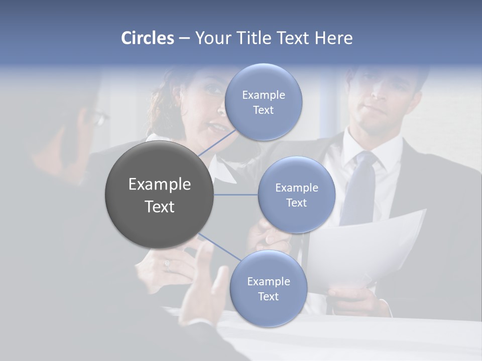 Corporate Photography Diverse PowerPoint Template