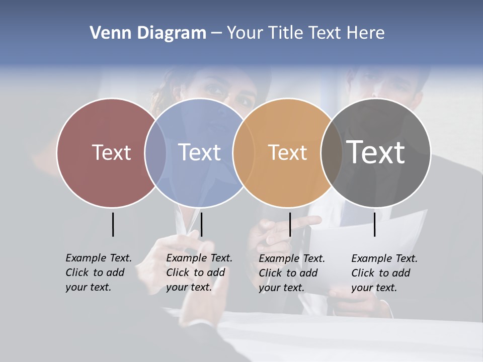 Corporate Photography Diverse PowerPoint Template