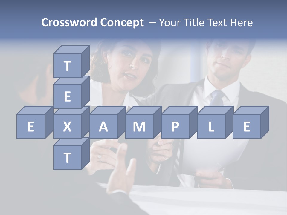 Corporate Photography Diverse PowerPoint Template