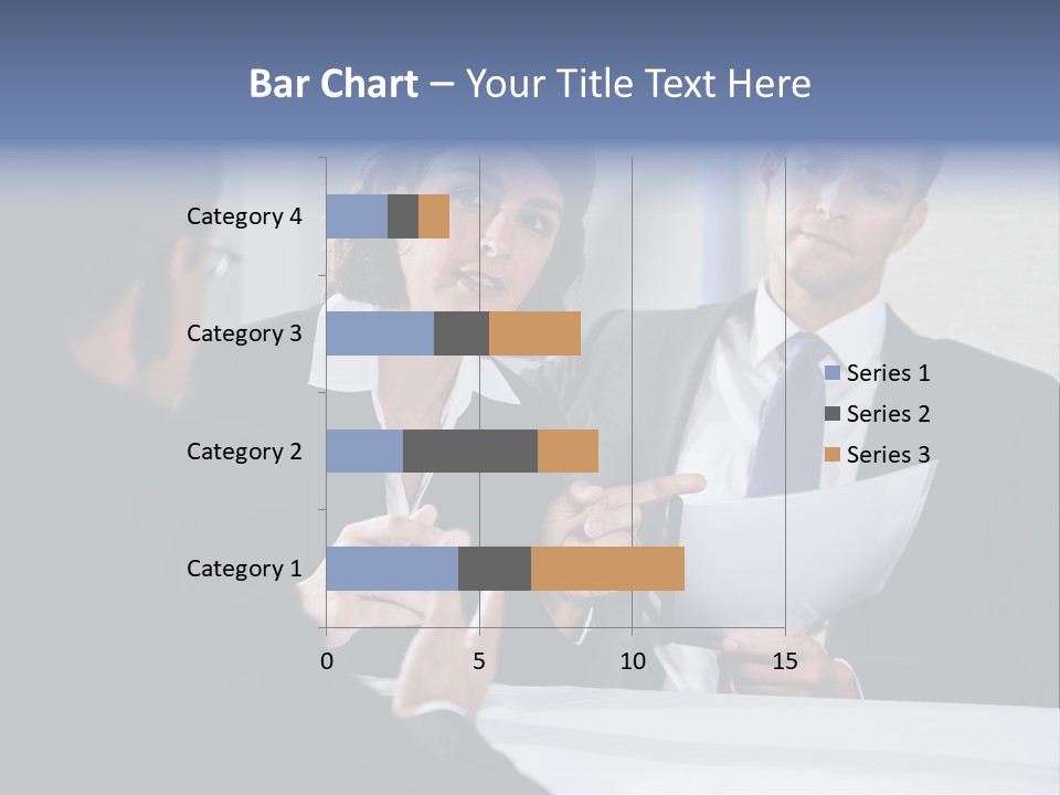 Corporate Photography Diverse PowerPoint Template